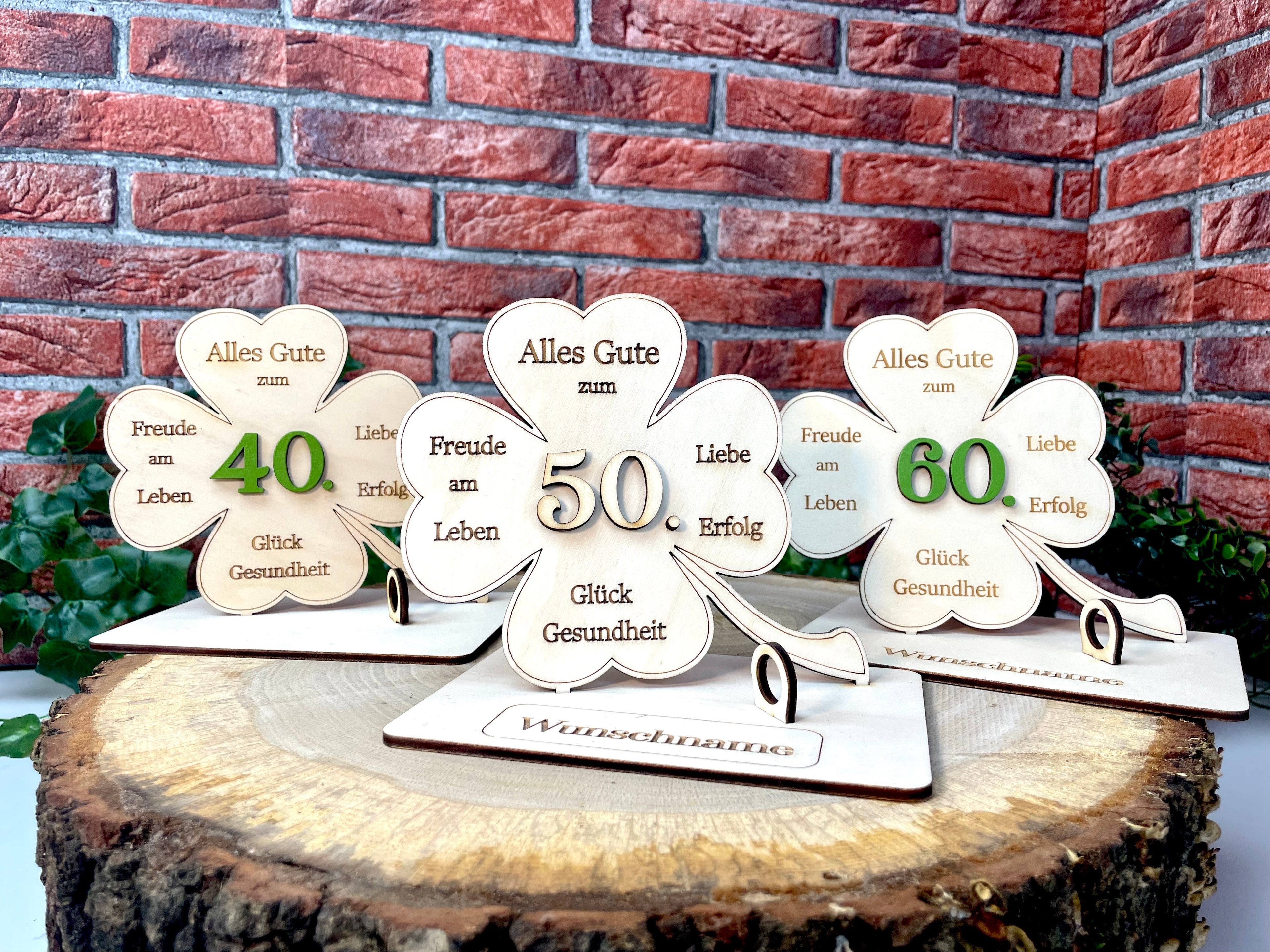 Geldgeschenk Zum 40./50./66./75. ...99. Alles Gute Wunschname Geschenkideen Holz Bilder Schilder Geburtstag Zur Erholung  Outdoor im Urlaub