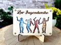 Geldgeschenk "Zur Jugendweihe" Geschenkideen Holz Bilder Schilder Konfirmation Kommunion Geldkarte Geld verpacken Verschenken