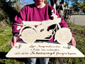 Simson S51 XXL – Dein personalisiertes Ostfahrzeug-Geldgeschenk aus Holz 40x29cm Geld Karte Box Männergeschenk Holzschild zum Verschenken